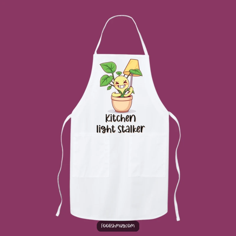 Funny Maniacal Plant Apron: Cook with Character in This Hilarious Kitchen Wear!