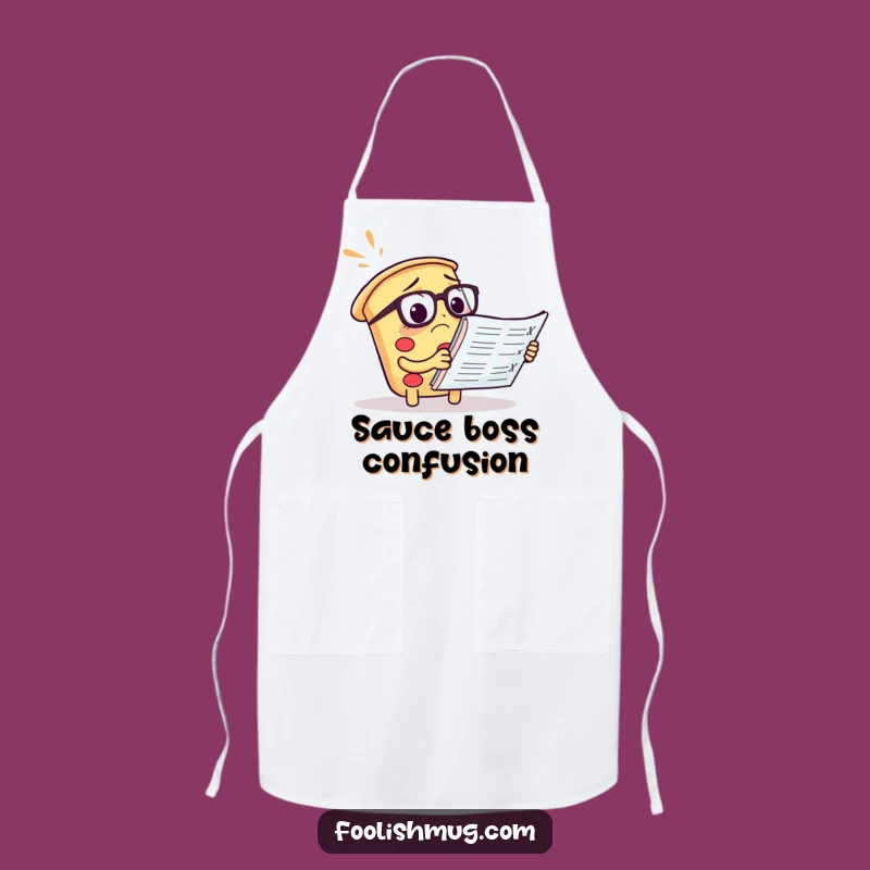 Funny Pizza Chef Apron - Whimsical Kitchen Fun