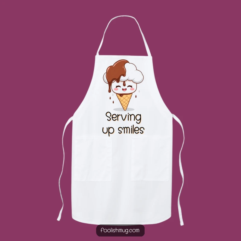 Funny Syrup Cloud Apron: Dessert Drama for Kitchen & Funny Gifts!