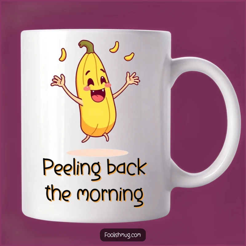 Funny Juggling Banana Peel Slipping Mug A Hilarious Gift for Clumsy Friends