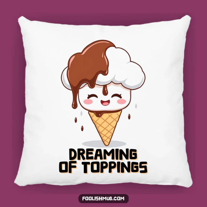 Funny Syrup Cloud Pillow: Cozy & Dessert Drama for Comfy Funny Gifts!