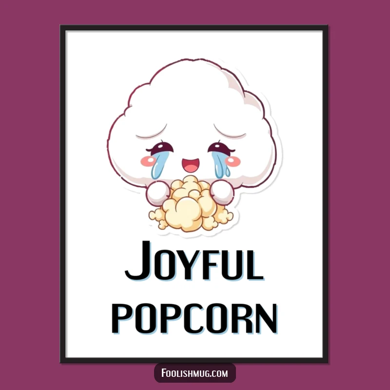 Funny Joyful Cloud Digital Print: Instant Happy Decor for Your Walls!