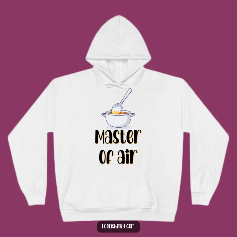 Funny Spoon Stirring Invisible Soup Hoodie: Cozy Up with Hilarious Kitchen Vibes