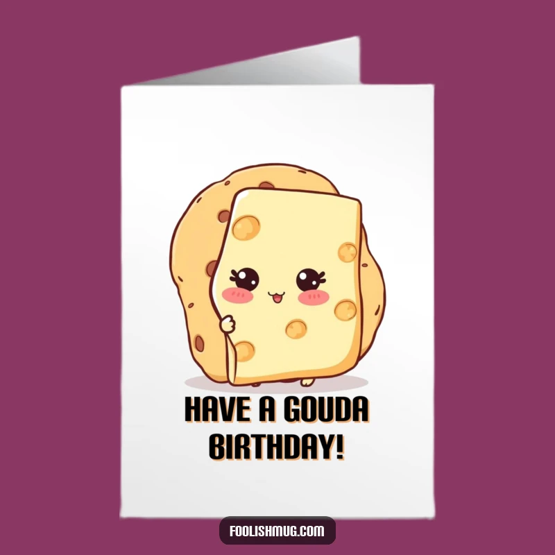 Free Printable Cheesy Birthday Card - Funny Downloadable Gift for Cheese Lovers