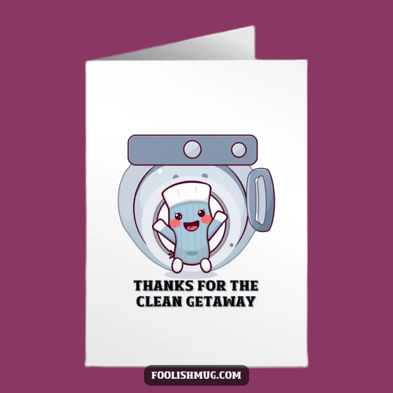 Hilarious Thank You Card: Sock's Great Escape - Free Printable Downloadable Gift