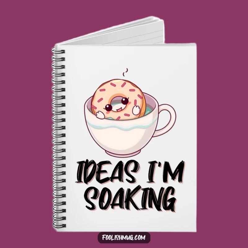 Funny Donut Coffee Notebook: Jot Down Sweet Ideas in This Hilarious Journal!