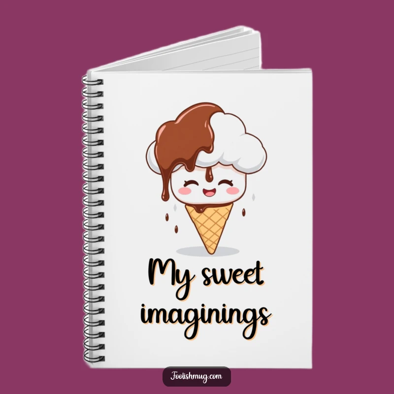 Funny Syrup Cloud Notebook: Dessert Drama for Notes & Funny Gifts!