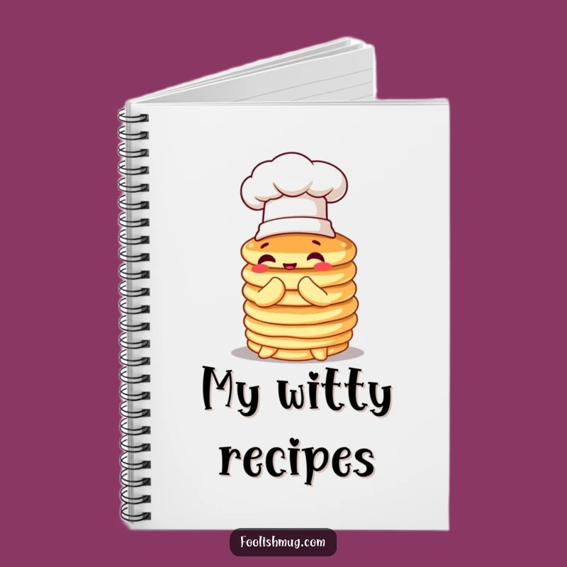 Funny Pancake Bow Notebook: Hilarious Pages for Your Ideas