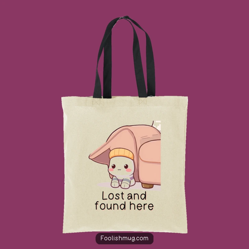 Funny Shy Sock Tote Bag - Hilarious Introvert Carry-All Gift